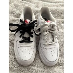 2021 Nike Air Force 1 Low Topography Pack White University Red' Graphic Size 5Y